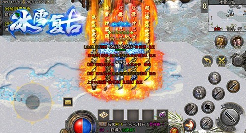 自由战斗，《冰雪复古》引爆热血PK战