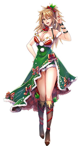夏米尔圣诞时装免费换!《VGAME:消零世界》双蛋版本现已上线