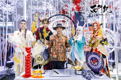 快手游戏《西行纪 燃魂》X非遗江湖 达人现场秀绝活儿