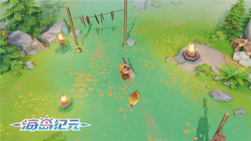 雨霁风光，春分天气！在《海岛纪元》里跑图找春天