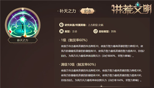助力文明崛起!《洪荒文明》手游辅助英雄推荐