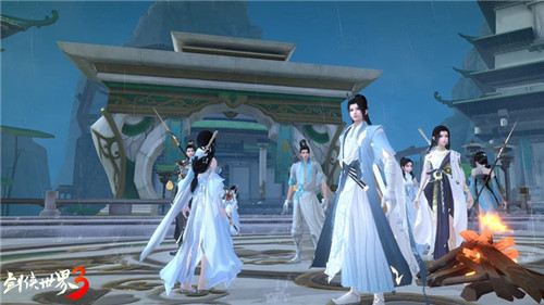 《剑侠世界3》iOS测试今日开启  热血家族宣传片曝光