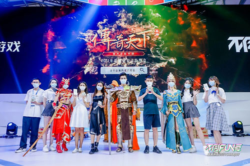 热血不灭！《传奇天下》手游2021ChinaJoy现场高清图片回顾 