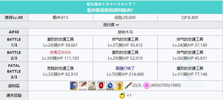 命运冠位指定