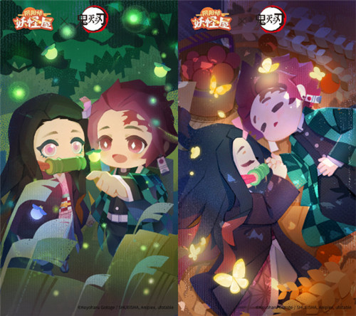 《阴阳师:妖怪屋》×《鬼灭之刃》联动版本上线,声优送上祝福视频——灶门兄妹的情报大全