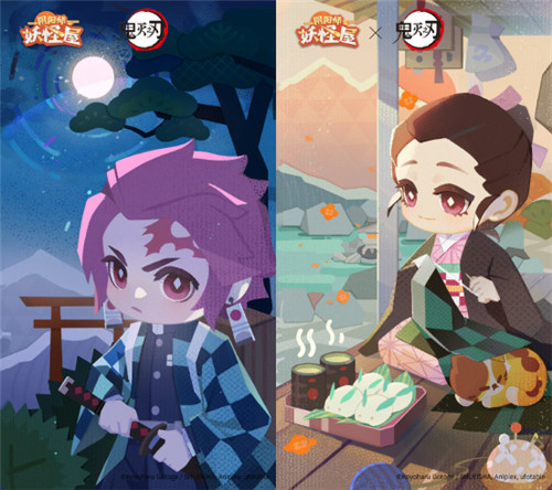 《阴阳师:妖怪屋》×《鬼灭之刃》联动版本上线,声优送上祝福视频——灶门兄妹的情报大全