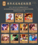 王者荣耀四周年限定皮肤返场时间详解